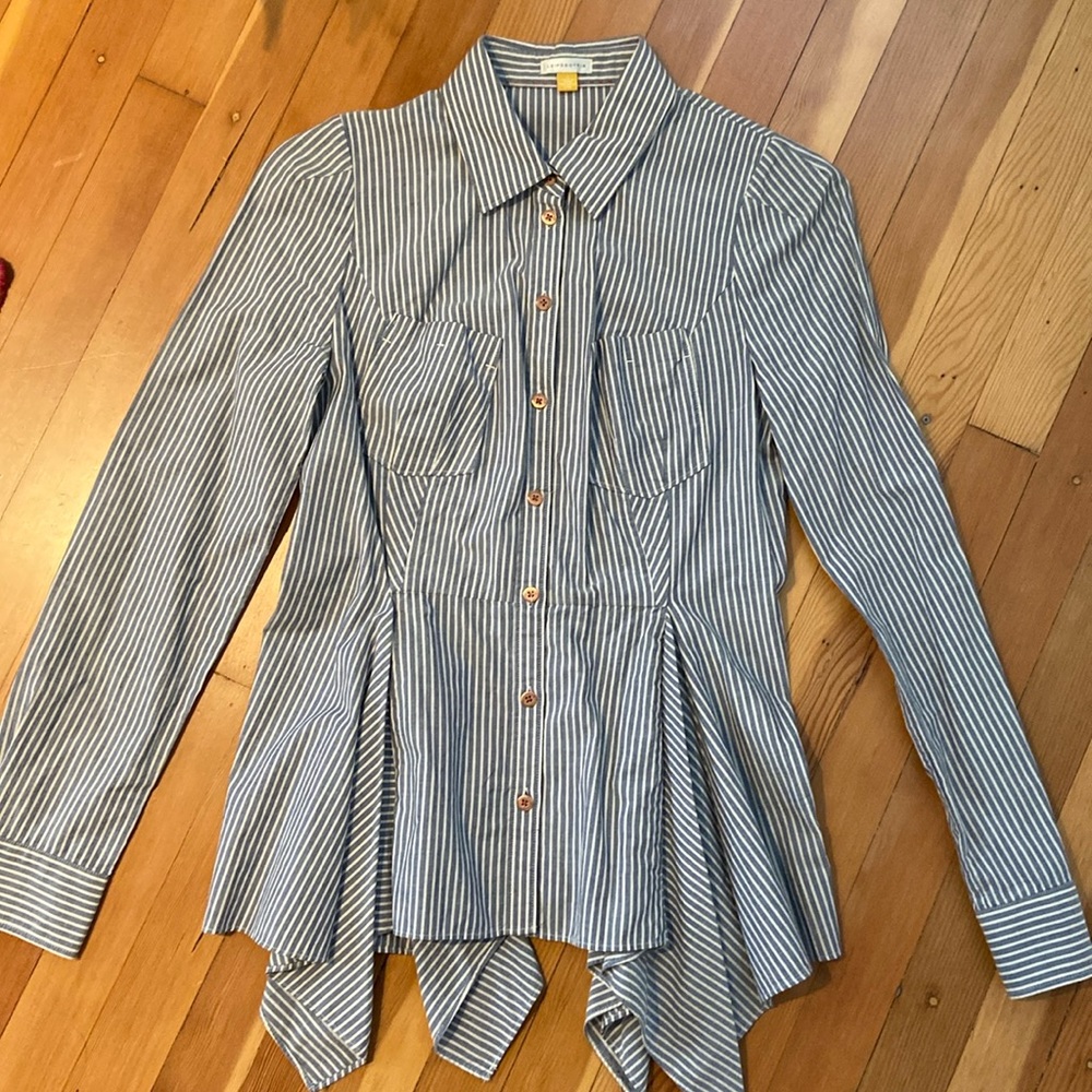 Leifsdottir striped blouse, size 4